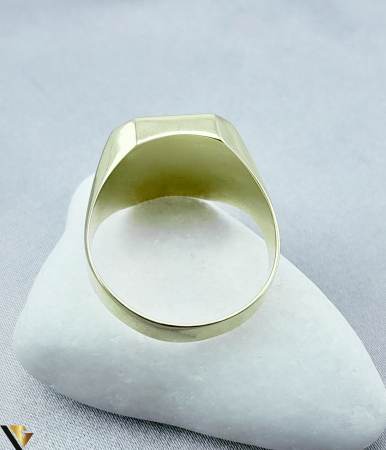 Inel aur 14k, INEL BARBATESC, GHIUL Latime: 16 mm Diametru: 21 mm Masura: UE 25 / RO 65 (circumferinta) Marcaj /  titlu: "585" Locatie: Podu Iloaiei 0728083344 [1]