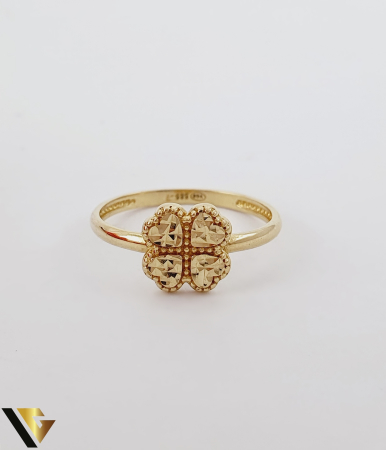 Inel Aur 14k, Trifoi [1]