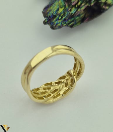 Inel  aur 14k Greutate: 2.61 grame Latime maxima superioara 8.25mm Diametrul inelului este de 18.50 mm Masura UE: 18 si RO: 58 (circumferinta) Marcaj / titlul "585" Locatie: Harlau  0723 353 111 [2]