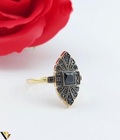 Inel Aur 14k , Zirconiu [1]
