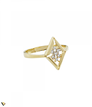 Inel Aur 14k , Zirconiu [1]