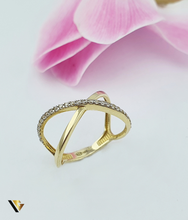 Bijuterii din aur - Inel Aur 14k, Cubic Zirconia