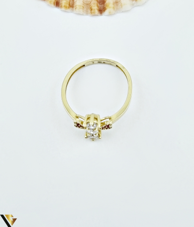 Inel aur 14k  Greutate: 2.71 grame Latime: 1.64 mm Diametru: 16.30 mm Masura: UE 12 / RO 52 (circumferinta) Marcaj / titlu: 585 Locatie: HARLAU Tel: 0723353111 [1]