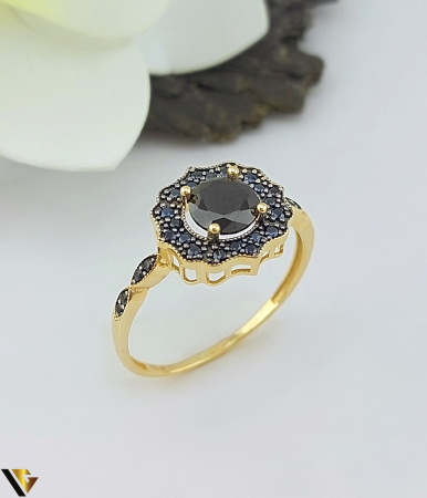 Inele din aur - Inel Aur 14k, Cubic zirconia