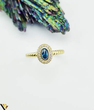 Inel aur 14k ,Cubic zirconia Greutate: 1.78grame Latime: 2.26 mm Diametru: 17.48 mm Masura: RO 16 / UE 56 (circumferinta) Marcaj / titlu: 585 Locatie: HARLAU Tel: 0723353111 [1]