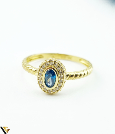 Bijuterii din aur - Inel aur 14k ,Cubic zirconia Greutate: 1.78grame Latime: 2.26 mm Diametru: 17.48 mm Masura: RO 16 / UE 56 (circumferinta) Marcaj / titlu: 585 Locatie: HARLAU Tel: 0723353111