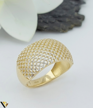 Inele din aur - Inel Aur 14k, Cubic zirconia
