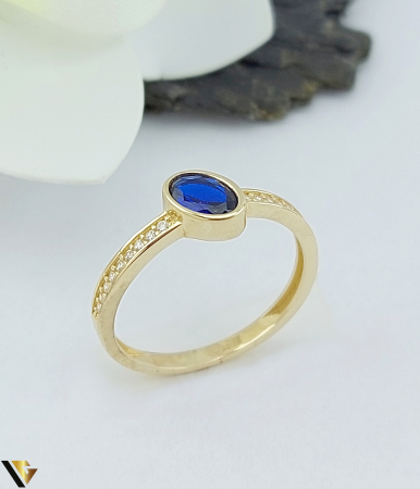 Inele din aur - Inel Aur 14k, Cubic zirconia