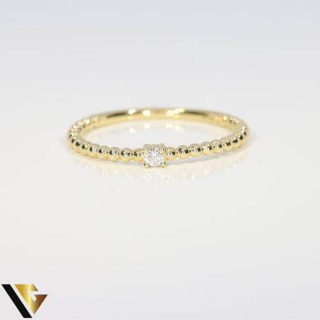 Inel Aur 14k, Diamant 0.04 ct [1]
