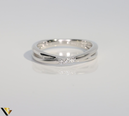 Inel Aur 14k, Diamant 0.045 ct [1]