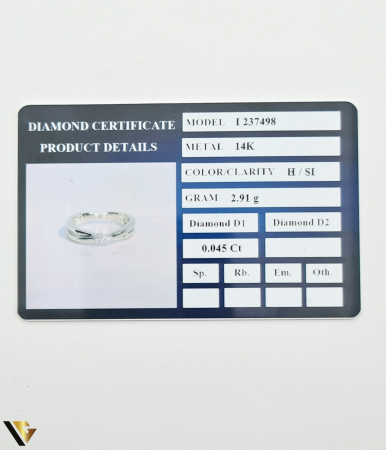 Inel Aur 14k, Diamant 0.045 ct [3]