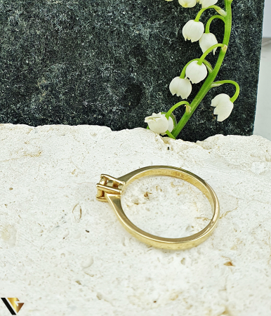 Inel Aur 14k, Diamant 0.09 ct [2]