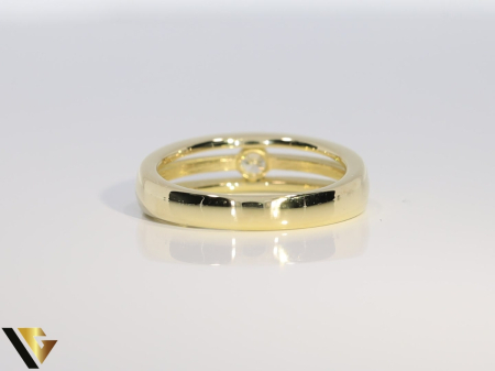 Inel Aur 14k, Diamant 0.13 ct [2]