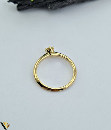 Inel Aur 14k, Diamant 0.20 ct [2]
