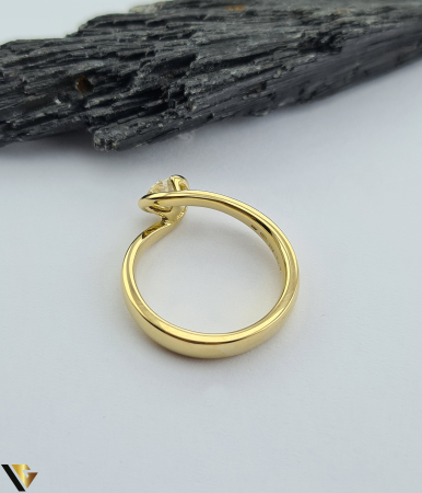 Inel Aur 14k, Diamant 0.40 ct [2]