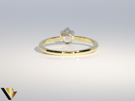 Inel Aur 14k, Diamant 0.41 ct [2]