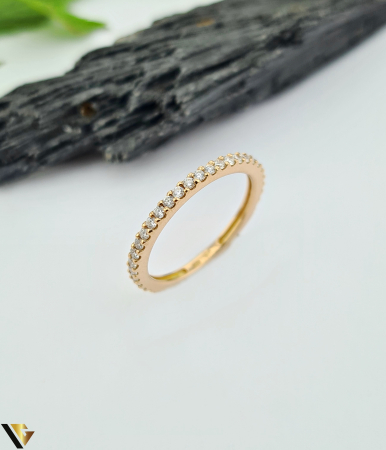 Inele cu diamante - Inel Aur 14k, Diamant 0.42 ct