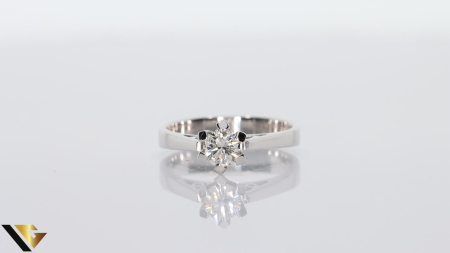 Inel Aur 14k, Diamant 0.52 ct [1]