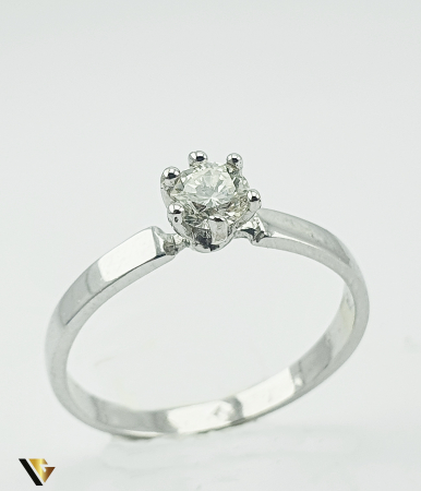 Inel Aur 14k, Diamant de cca. 0.30 ct, 1.78 grame (P) [0]