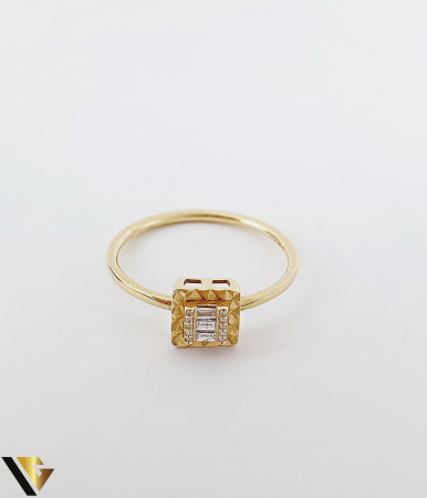 Inel Aur 14k , Diamante 0.05 ct [1]