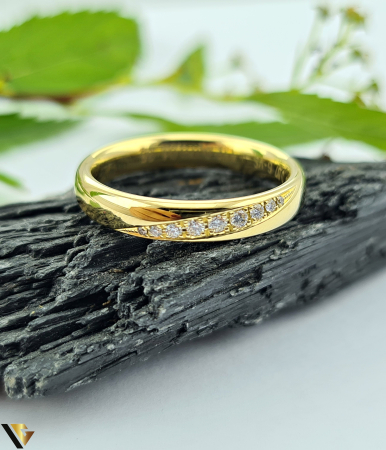 Inel Aur 14k, Diamante 0.07 ct [1]