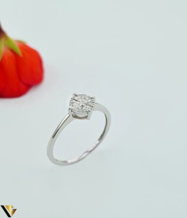 Inele cu diamante - Inel aur 14k diamante