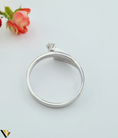 Inel Aur 14k, Diamant 0.09 ct [1]