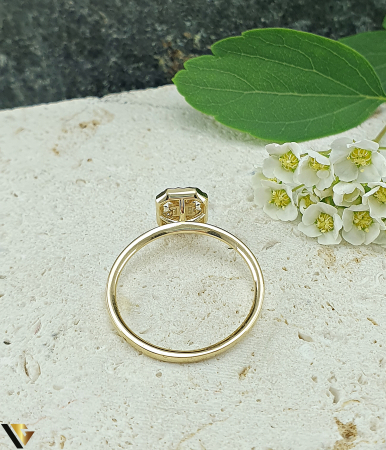 Inel Aur 14k, Diamante 0.09 ct in total [1]