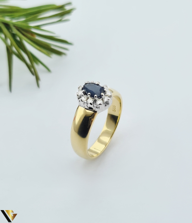 Inele cu diamante - Inel aur 14k