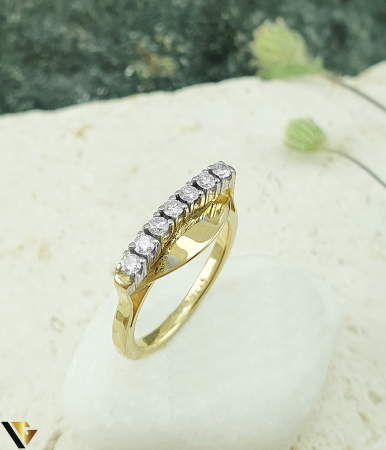 Inel Aur 14k, Diamante 0.28 ct [1]