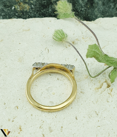 Inel Aur 14k, Diamante 0.28 ct [4]