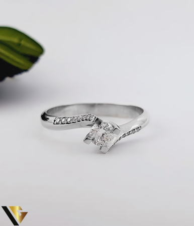 Inel Aur 14k, Diamante 0.29 ct [1]
