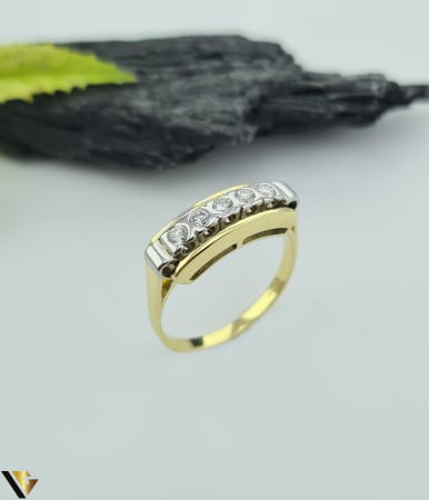 Bijuterii din aur - Inel Aur 14k, Diamante 0.30 ct