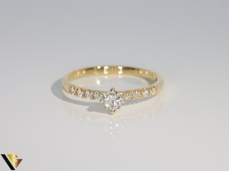 Inel Aur 14k, Diamante 0.48 ct [1]