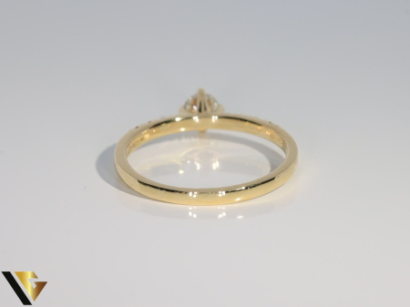 Inel Aur 14k, Diamante 0.48 ct [2]