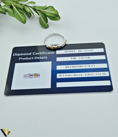 Inel Aur 14k, Diamante 0.78 ct [3]