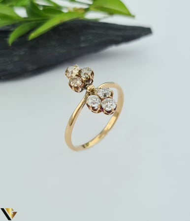 Inele - Inel Aur 14k, Diamante 0.88 ct