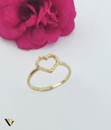 Inele - Inel Aur 14k, Inima