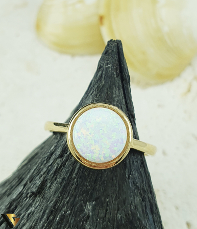 Inel Aur 14k, Opal, 2.02 grame [1]