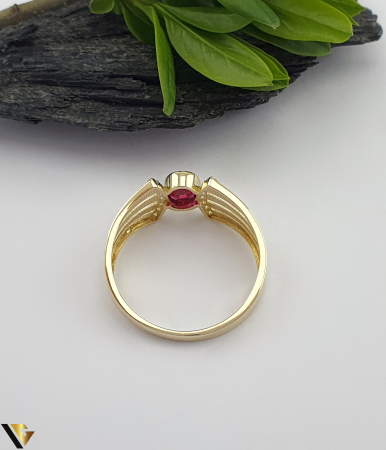 Inel Aur 14k, Rubin [1]