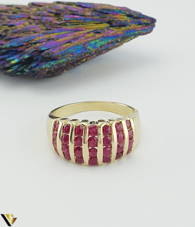 Inel Aur 14k, Spinel [2]