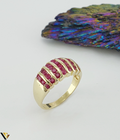 Inele din aur - Inel Aur 14k, Spinel