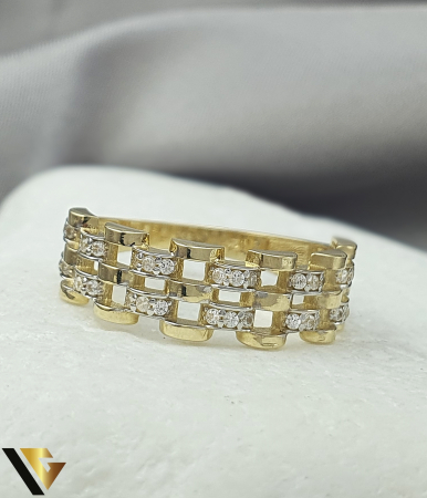 Inel Aur 14K, Zirconiu [2]
