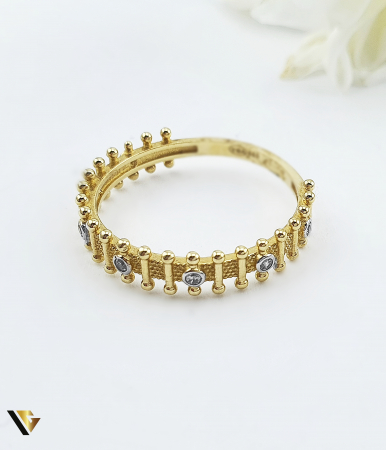 Inel Aur 14k, Zirconiu [1]