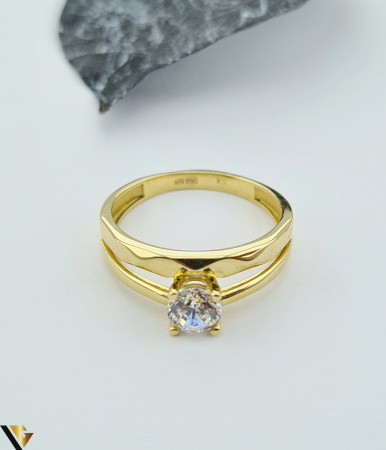 Inel Aur 14k, Zirconiu [1]