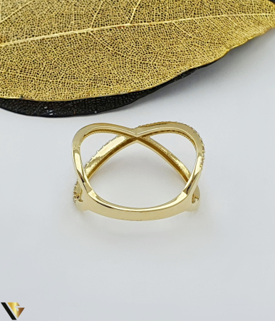 Inel Aur 14K, Zirconiu [1]