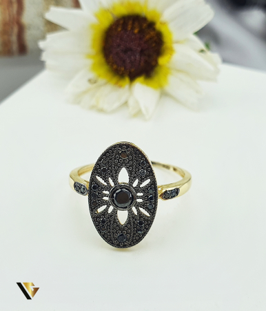 Inel Aur 14k, Zirconiu [1]