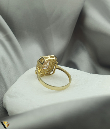 Inel Aur 14K, Zirconiu [1]