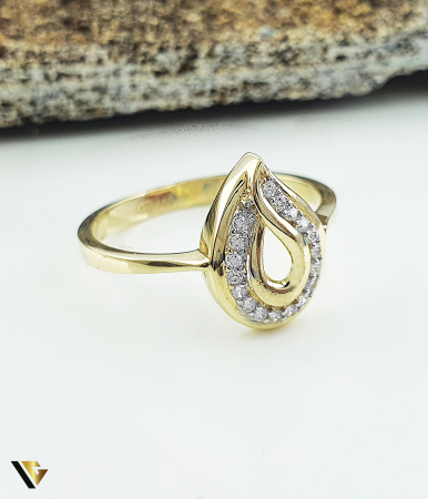 Inel Aur 14k, Zirconiu [1]