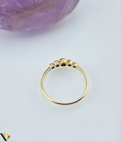 Inel Aur 14k, Zirconiu [1]